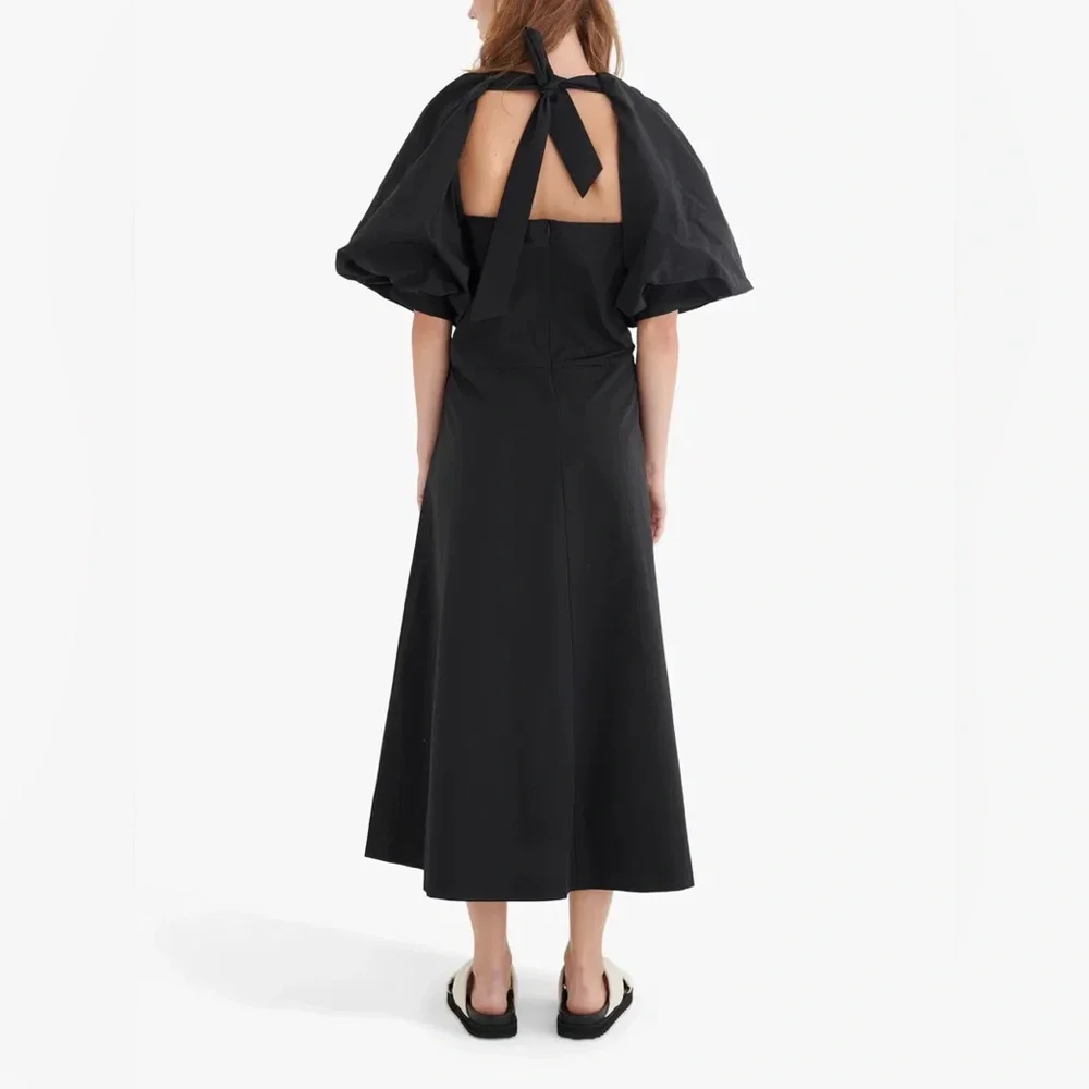 INWEAR Copenhagen Varali Balloon Sleeve Midi Maxi Dress